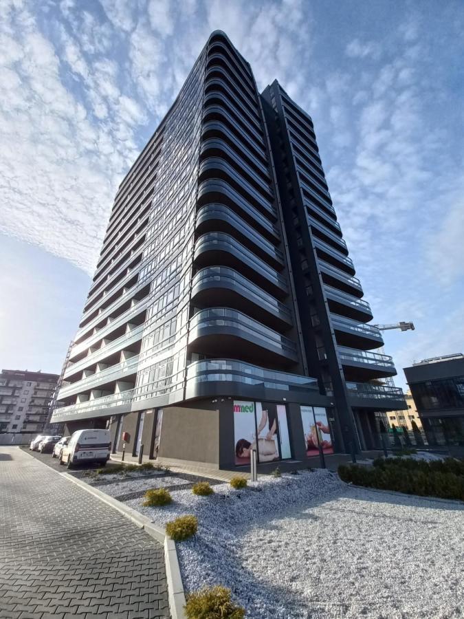 Plaza Tower Apartament, Sauna, Targi Kielce Exteriör bild